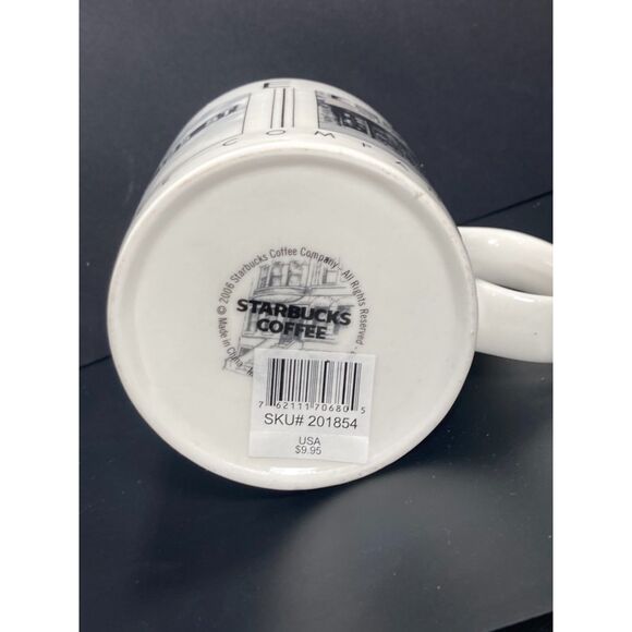 Starbucks Coffee Company Harlem Mug New York City Scenes 2006 NEW with label - Picture 6 of 6